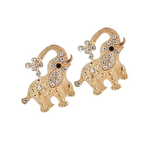 Ipetboom 1 Satz Teiliges Tiermotiv Brosche Brosche Schal Clip Für Damen Dekorative Brust Pin Für Kleider Taschen Schals Muttertag 2 Stück von Ipetboom