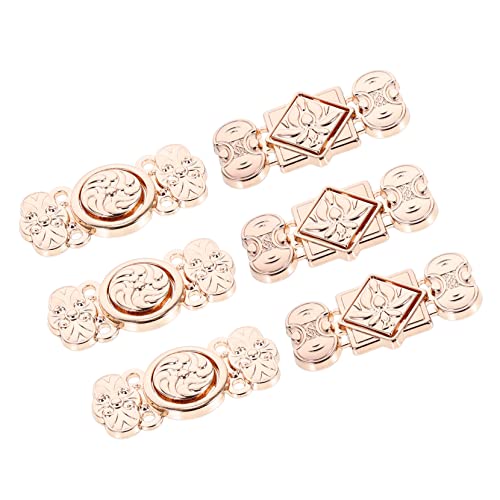 Ipetboom 1 Satz Teiliges Vintage Cape Cloak Clip Für Damen Kragenverschluss Eleganter Cardigan Clip Für Pullover Schals Und Umhänge 6 Stück von Ipetboom