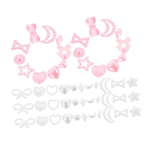 Ipetboom Nail Charms Mit Perlen Fächer Kawaii Nail Art Zubehör Für Kreative Nageldesigns Vielseitig Einsetzbar Für Frauen Dekorative Strasssteine Und Schmuck von Ipetboom