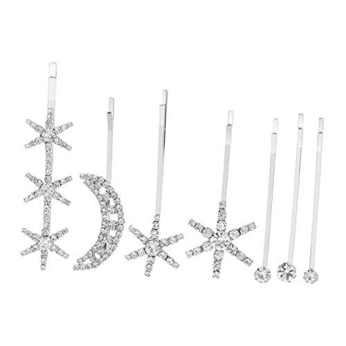 Ipetboom Strass Haarspangen Für Mädchen Strass Barrettes Haarspangen Mit Strasssteinen Haarzubehör Für Frauen von Ipetboom