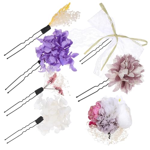 Ipetboom 1satz Lace Lolita Haarband Mit Simulation Blumen Cosplay Kopfdekoration Für Mädchen Für Partys Und Traditionelle Japanische von Ipetboom