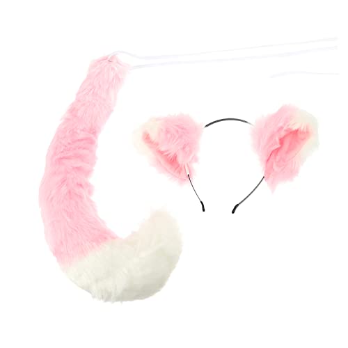 Ipetboom Junge Mädchen-stirnband Mit Tierschwanz Dekorative Haarband Party-accessoire Cosplay-stirnband Schickes Kopfschmuck Für Mädchen Und Jungen Festival-kleidung von Ipetboom