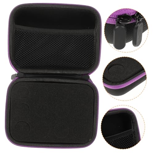 Ipetboom 1 Stück 12 Reisetasche Mit Ätherischen Ölen Ätherische Öle Für Die Aromatherapie Reise-Organizer-Taschen An Der Wand Montiert Violett Reisen Aufbewahrungstasche von Ipetboom