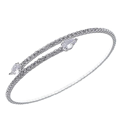 Ipetboom Flexibles Armband Für Damen Stylische Handkette Mit Modischem Handgelenkanhänger Handgefertigt Aus Hochwertigem Material Angenehme Haptik Geeignet Als Brautkleid-accessoire von Ipetboom