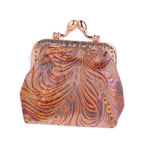 Ipetboom 1 Stück Chinesischer Stil Mini Geldbörse Kreative Form Handliche Münztasche für Shopping und Freizeit Langlebiges Material für Täglichen Gebrauch von Ipetboom