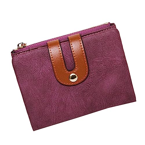 Ipetboom 1 Stück Faltbares PU Wallet mit Reißverschluss und Schnalle Handtaschenfreundliche Geldbörse für Karten und Münzen Leicht Sicher und Praktisch Ipetboom 1 Stück Faltbares PU Wallet mit Reißverschluss und Schnalle Handtaschenfreundliche Geldbörse für Karten und Münzen Leicht Sicher und Praktisch von Ipetboom