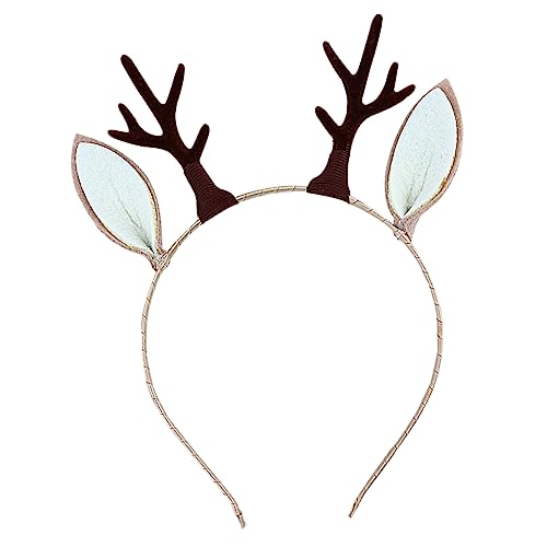Ipetboom Geweih Stirnband Für Junge Mädchen Weihnachtskopfschmuck Weihnachtshaarreif Haarband Weihnachtsstirnband Festive Kopfschmuck Für Geburtstagsfeiern Karneval Silvesterpartys von Ipetboom