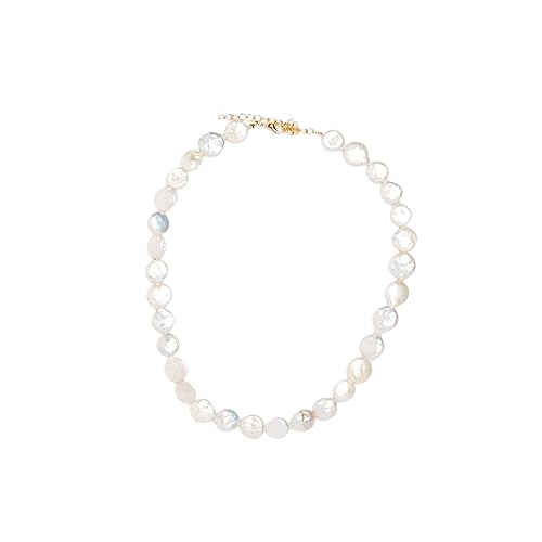 Ipetboom Muschelkette Muschelhalsband Halskette Im Hawaiistrandstil Muschelkette Schmuck Für Frauen Damen Mädchen Weiß von Ipetboom