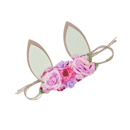 Ipetboom 1pc Kinder Osterhasen-ohr-stirnband Poemtian Haarband Für Partykostüme Nicht Verformendes Seil Kopfbedeckung von Ipetboom