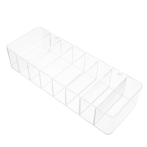 Ipetboom 1stück Transparente Acryl Aufbewahrungsbox Für Datenkabel Und Kosmetik Multifunktionale Desktop-organizer-box Mit Fächern Für Zuhause Und Büro Platzsparend Und Praktisch von Ipetboom