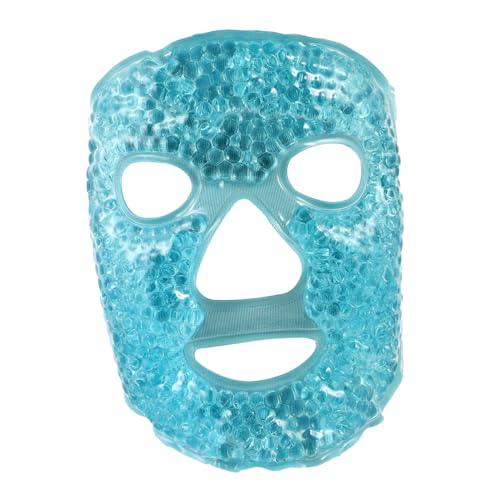 Ipetboom 1 Stück Kühlende Gel Gesichtsmaske für Augenpflege Wiederverwendbar Lindert Schwellungen und Augenringe für Entspannung und Reise Therapeutische Unterstützung bei Müdigkeit von Ipetboom