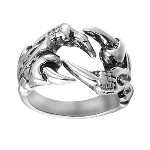 Ipetboom 1 Stück Punk Drachen Klaue Schmuck Knöchel Finger Ringe Klingeln Öffnen Den Legierung von Ipetboom