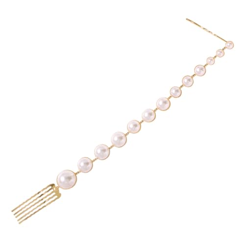 Ipetboom Perle String Haarclip Mode Haarnadel Stilvolle Lange Pferdeschwanz Dekoration Für Frauen Mädchen von Ipetboom