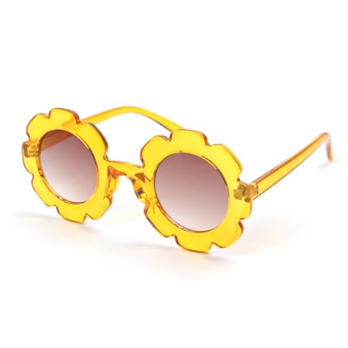 Ipetboom 1 Stück Süße Sonnenbrille für Rahmen Sonnenblumen Design für Jungen Langlebig Hochwertigem Gefertigt Perfektes für Kleine von Ipetboom