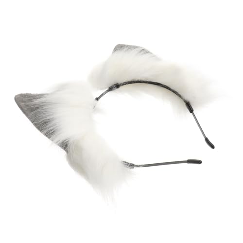 Ipetboom 1 Stück Damen-haarspange Modisches Dekoratives Stirnband Für Mädchen Pelziges Haarband Cosplay-kopfschmuck Für Partys Und Festivals Ipetboom 1 Stück Damen-haarspange Modisches Dekoratives Stirnband Für Mädchen Pelziges Haarband Cosplay-kopfschmuck Für Partys Und Festivals von Ipetboom