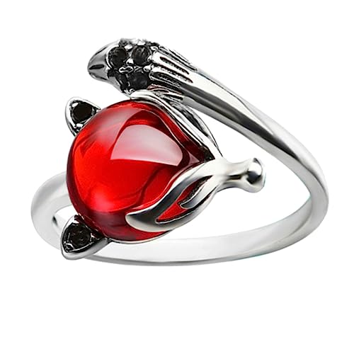 Ipetboom Exquisiter Ring Schmuck Kreativer Handschmuck Für Mädchen Stilvolle Fingerringe Aus Hochwertigem Material Für Festivals Alltag Partys Und Bankette von Ipetboom