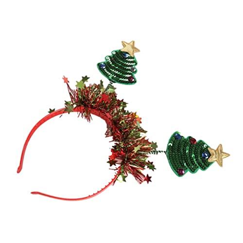 Ipetboom 1stück Weihnachtsbaum Haarreif Lustiges Stirnband Für Weihnachten Party-accessoire Fotorequisiten Für Feiern Schön Gestaltet Langlebig Für Kreative Überraschungen von Ipetboom
