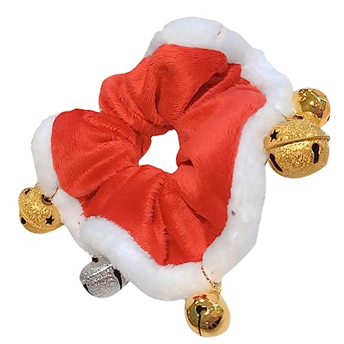 Ipetboom 1stück Kreatives Weihnachts Haargummi Mit Glocken Elastisches Haarband Für Frauen Farbenfrohes Dekorationszubehör Für Ponytails Und Frisuren von Ipetboom