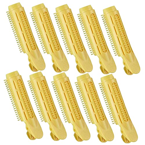 Ipetboom 10 Stk Lockenstab Diademe für Mädchen Clips für Lockenwickler Haarklammer Haarnadel Flauschige voluminöse Haarspange Volumengebende Haarspangen Haarwurzelclip Scrollrad Abs von Ipetboom