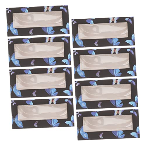 Ipetboom 10 Stk Papierbox Zur Wimpernaufbewahrung Wimpern Organizer Wimpernbehälter Aus Papier Halter Für Wimpernboxen Papier Leere Wimpernboxen Wimpernetuis Hilfs Druckbar Plastik von Ipetboom