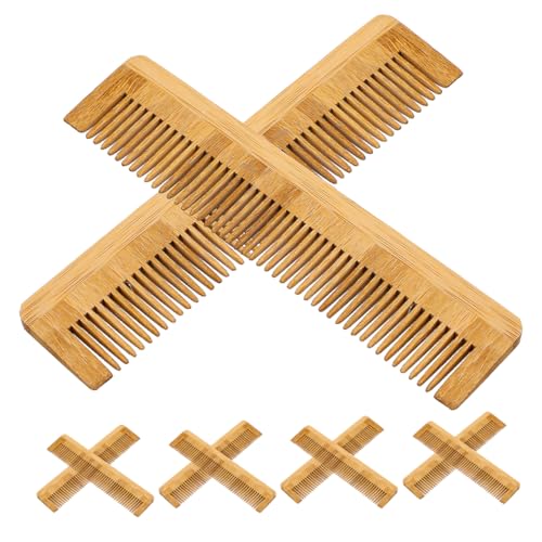 Ipetboom 10stücke Bambus Haarkämme Friseurkamm Entwirrungskämme Haarstylingkämme Für Damen Herren Mit Feiner Zahnung Für Reise Und Alltag Gebrauch von Ipetboom