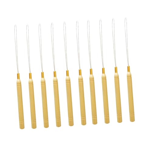 Ipetboom 10 Stück Teiliges Loop häkelnadel Langlebiges Werkzeug für Perücken DIY Haarverlängerung Salon und Heimgebrauch Ipetboom 10 Stück Teiliges Loop häkelnadel Langlebiges Werkzeug für Perücken DIY Haarverlängerung Salon und Heimgebrauch von Ipetboom