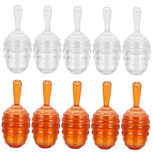 Ipetboom 10 Stück Teiliges Transparente und Braune Lippenbalsam Behälter Wiederverwendbare Lip Gloss Tubes DIY Lippenpflege für Reisen Geschenkidee Geeignet für Lipgloss und Lippenöl von Ipetboom