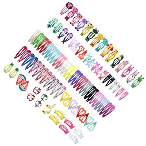 Ipetboom 100stücke Cartoon Haarspangen Für Junge Mädchen Haarnadeln in Tierform Haarschmuck Zubehör Kreativ Und Einfach Zu Tragen von Ipetboom
