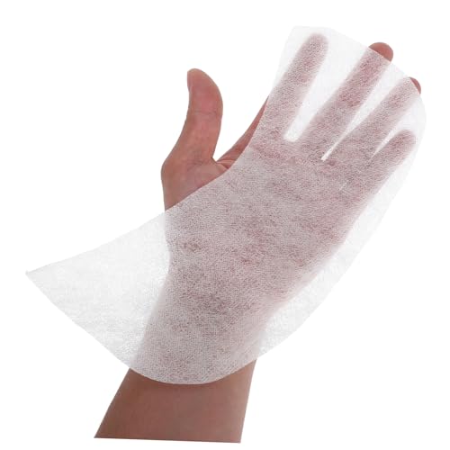 Ipetboom 100 Stück Natürliche Seiden Halsmaske Feuchtigkeitsspendendes Elastisches Hautpflege Patch für Hals und Dekolleté Nahtlos Anliegend Unterstützt Faltenreduktion und Hautstraffung von Ipetboom