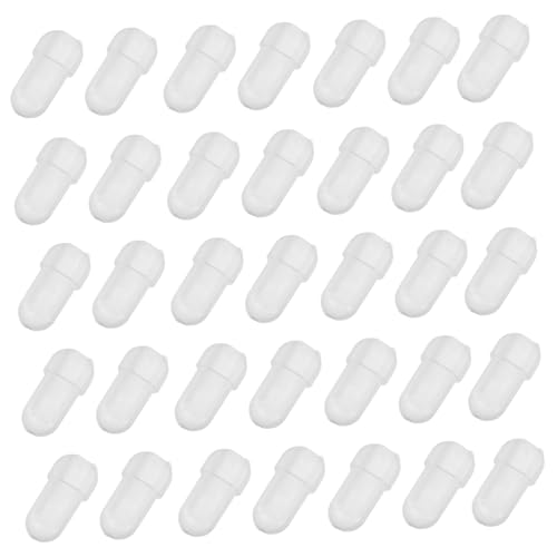 Ipetboom 100 Stück Transparente Ohr und Nasennadel Schutzhülsen Hypoallergene Abdeckungen für Ohrstecker und Piercings Schutz für Empfindliche Langlebig und Sicher von Ipetboom