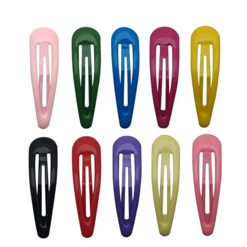 Ipetboom 100stücke Wassertröpfchen Haarklammern Für Mädchen Bunte Haarspangen Metall-bobbypins Für Junge Mädchen Und Teens Zufälligen Farben von Ipetboom