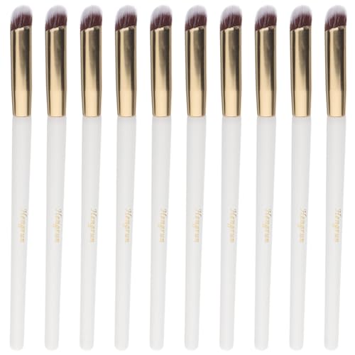 Ipetboom 10-teiliges Make-up-pinsel-set für Damen Concealer Abgewinkelter Augenpinsel für Foundation-creme Größe von Ipetboom