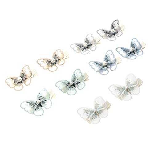 Ipetboom 10stücke Teiliges Bunte Schmetterling Haarspangen Für Frauen Dekorative Haarklammern Für Fotoshootings Besondere Anlässe Oder Alltag Rutschfest Und Einfach Zu Bedienen von Ipetboom