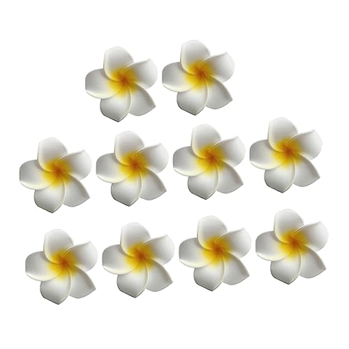 Ipetboom Braut Haarspange 10St Frangipani-Kopfschmuck Blumenkopfschmuck für Frauen Künstliche Sonnenblumen Haarspangen Haarklammer zarte Haarnadeln Haarschmuck für Mädchen Mode Blumenclip von Ipetboom