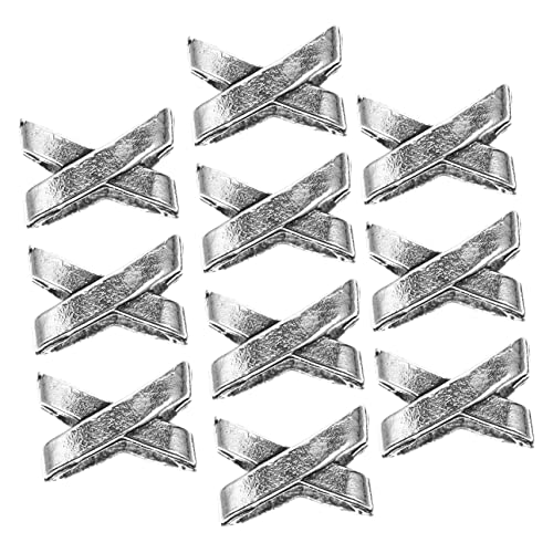 Ipetboom 10 Stück Elegante Metall-bart-haarröhre Modische Bartröhre Für Schmuck Und Dekorationen von Ipetboom