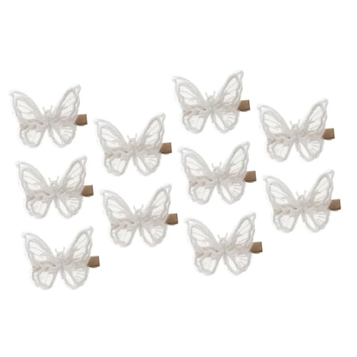 Ipetboom 10stücke Damen Haarschmuck Mit Zarten Spitzen-haarclips Elegante Haarspangen Für Frauen Und Mädchen Praktische Haarklammern Weiß Für Verschiedene Anlässe Ipetboom 10stücke Damen Haarschmuck Mit Zarten Spitzen-haarclips Elegante Haarspangen Für Frauen Und Mädchen Praktische Haarklammern Weiß Für Verschiedene Anlässe von Ipetboom