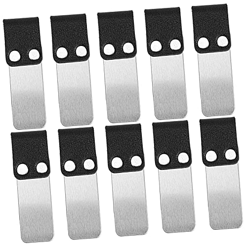 Ipetboom 10stücke Geldklammern Bargeld Clips Papier Organisation Klammern Geldscheinklammern Metall Clips von Ipetboom