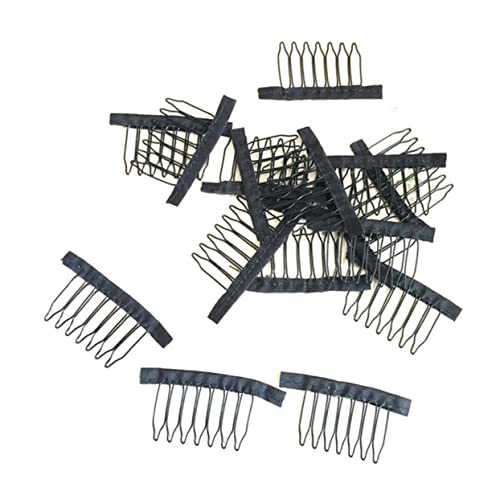 Ipetboom 10stücke Zähne Perückennetz Clip Stahl Haar Clip Perücke Salon Zubehör Für Damen von Ipetboom