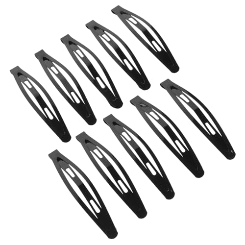 Ipetboom 10stücke Große Rutschfeste Haarklammern Für Und Mädchen Für Hochsteckfrisuren Knicke Schwarz Langlebige Haarstyling-accessoires von Ipetboom
