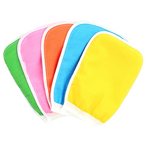 Ipetboom 10er-pack Badetücher Peeling-handschuhe Für Die Dusche Schrubber-handschuhe Sanftes Peeling Spa Zufällige Farbe von Ipetboom