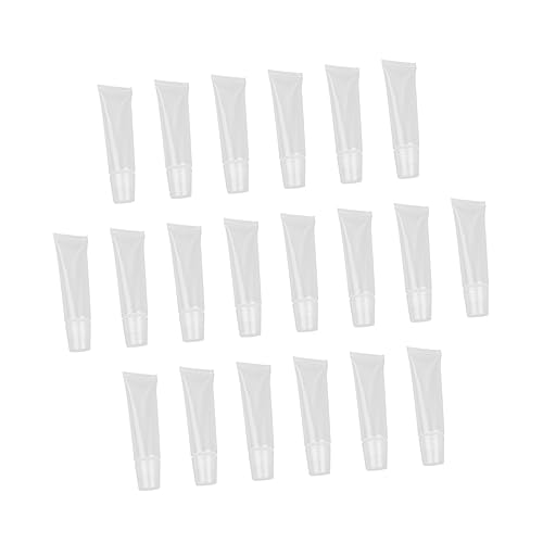 Ipetboom 40 Stück 10g Leere Lippenbalsamtuben Nachfüllbare Lipgloss Container Auslaufsichere Kosmetikbehälter für Frauen und Mädchen Wiederverwendbare Lippenpomadetuben für Selbstgemacht von Ipetboom