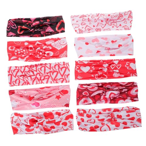 Ipetboom 10stücke Frauen Sport Stirnbänder Mit Herzmuster Atmungsaktive Yoga Sweatbands Für Fitness Vielseitig Einsetzbar Beim Sport Reisen Und Make-up Ipetboom 10stücke Frauen Sport Stirnbänder Mit Herzmuster Atmungsaktive Yoga Sweatbands Für Fitness Vielseitig Einsetzbar Beim Sport Reisen Und Make-up von Ipetboom