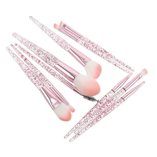 Ipetboom 10stücke Lidschattenpinsel-set Mit Teilen Make-up-augenpinsel Gesichts-make-up-pinsel Lidschatten-applikatoren Brauenpinsel Lidschatten-wischpinsel Gesichtsverblendpinsel von Ipetboom