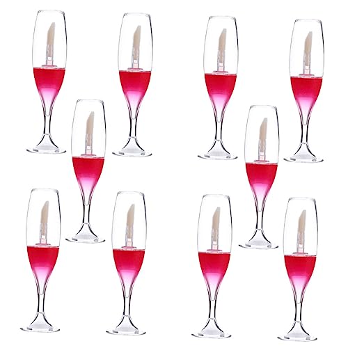 Ipetboom 10stücke Lip Gloss Röhrchen Leere Tragbare Tuben Für Kosmetik Praktische Behälter Für Lippenpflege Zum Nachfüllen Mit Abnehmbarem Design Und Platzsparend Für Ihre von Ipetboom