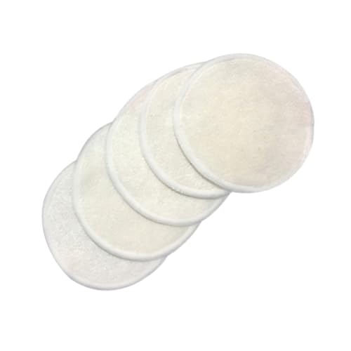 Ipetboom 10stücke Bambusfasern Make-up Entferner Pad Wiederverwendbar Gesichtswasch-kosmetikmatte Für Augen-make-up-entferner Lidschatten Mascara Lippenstift Geeignet Für Trockene Und von Ipetboom
