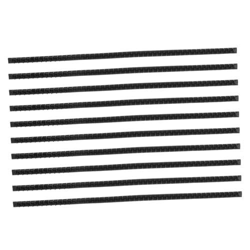Ipetboom 10stücke Selbstklebende Anti-rutsch-zähne Für Haarbänder Kunststoffzähne Für Damen Und Mädchen Für -haarreifen Und Bastelprojekte von Ipetboom