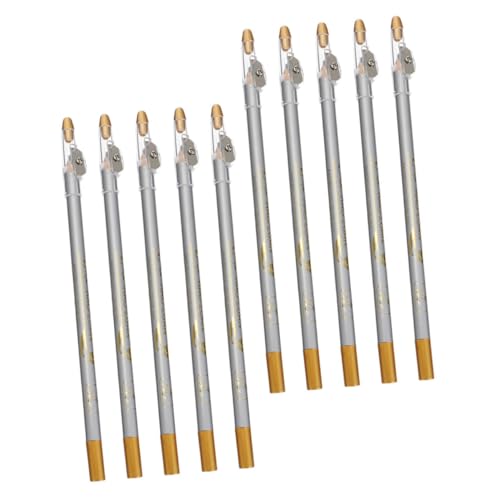 Ipetboom 10stücke Augenbrauenstifte Mit Integriertem Wasserfeste Präzise Stiftform Für Einfaches Auftragen Für Reisen Und Outdoor-anwendungen von Ipetboom