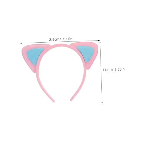 Ipetboom 10stücke Weiches Katzenohren Stirnband Haarreifen Für Urlaubskostüme Kunstkopfbedeckung Tier Cosplay Ohren Haarspange Mit Tierohren Für Feiertage Frauen Mädchen von Ipetboom