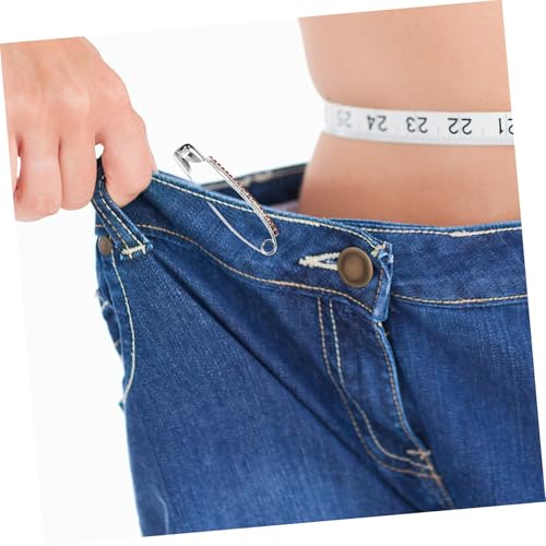 Ipetboom 11 Stück Teiliges Taillen schrumpf broschen Langlebiger Dekorative Hüft Hosen clips mit Funkelnden Strasssteinen Vielseitig für Kleidung und Taillenfixierung Geeignet von Ipetboom