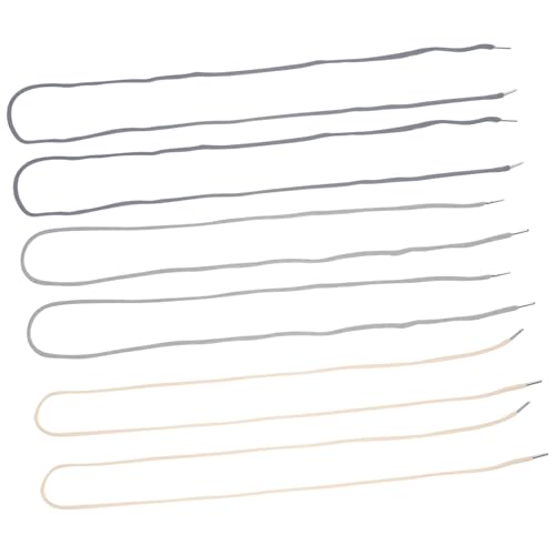 Ipetboom 12 Stück Kordelzug für Hoodie und Jogginghose Atmungsaktive mit Metall Enden zur Anpassung Hosenbunds Blau Hellgrau von Ipetboom